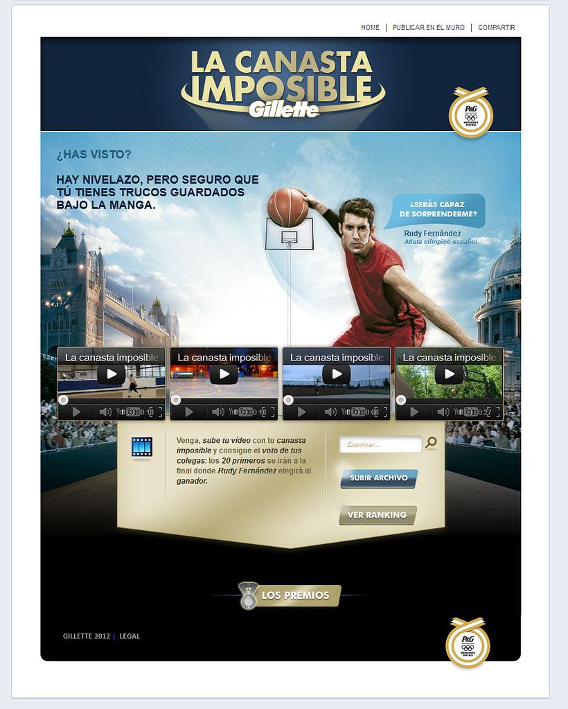 Canasta Imposible de Gillette 3