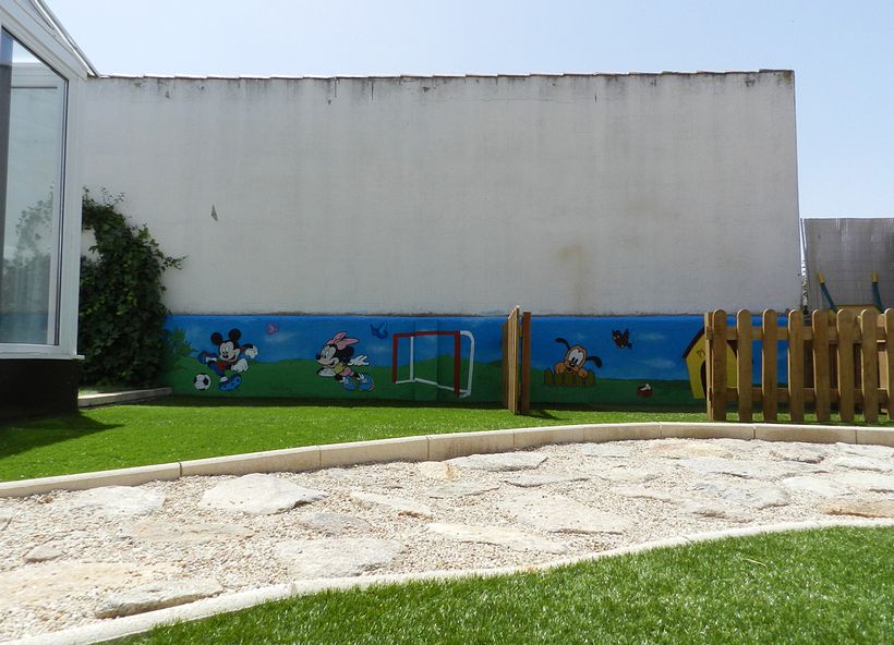 Mural exterior de Disney 4