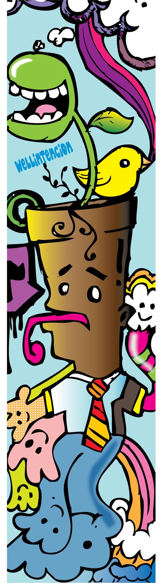 Posters e ilustraciones wellintencion 8