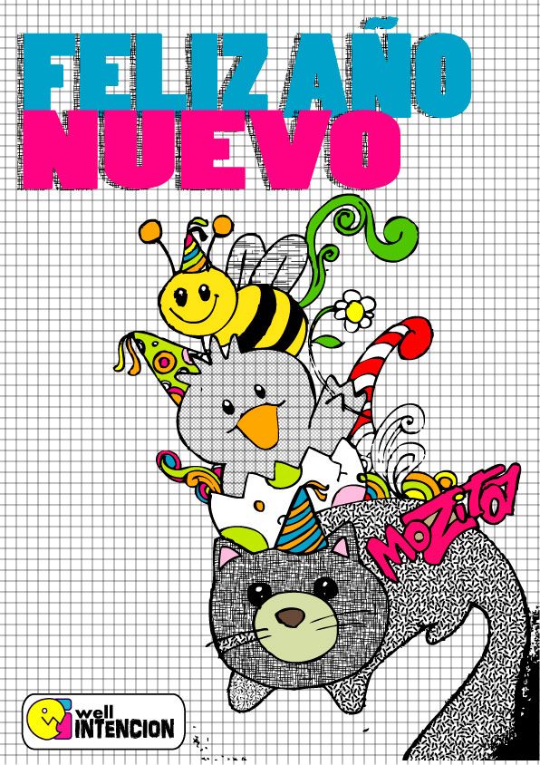 Posters e ilustraciones wellintencion 2