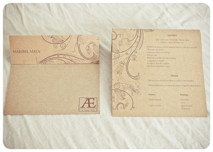 Invitaciones Boda Æ 8