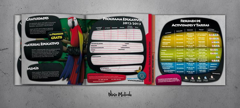 Faunia: Programa Educativo 2012-2013 14