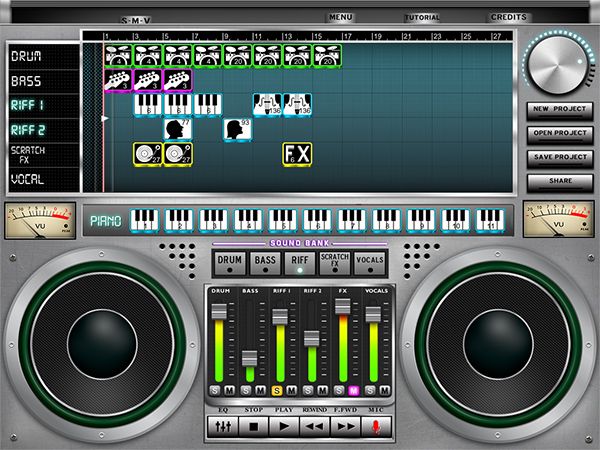 iPad music App 1
