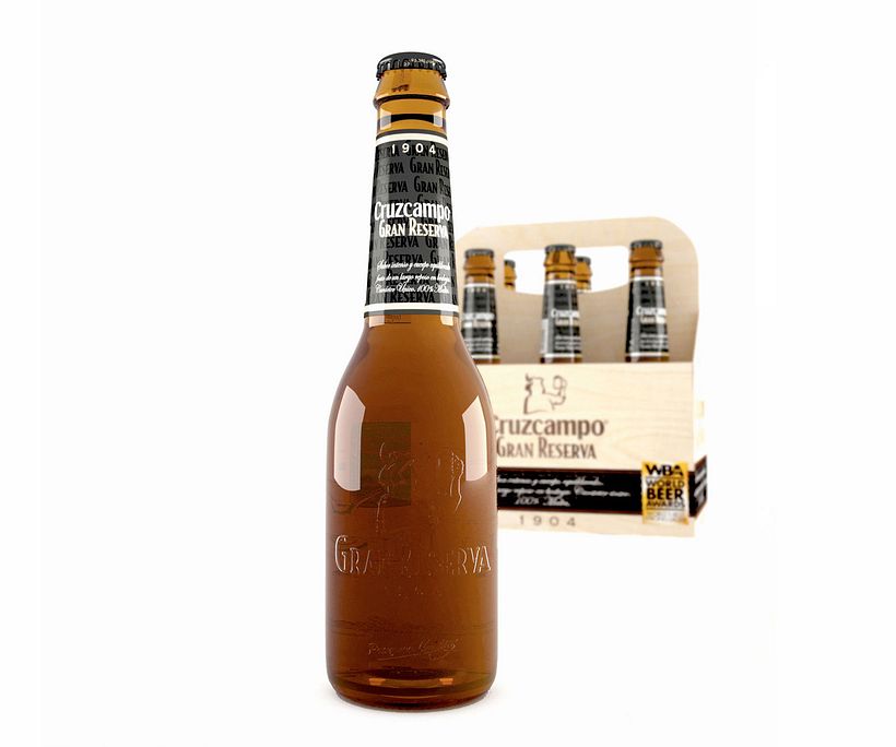 Cruzcampo 3D Packaging 2