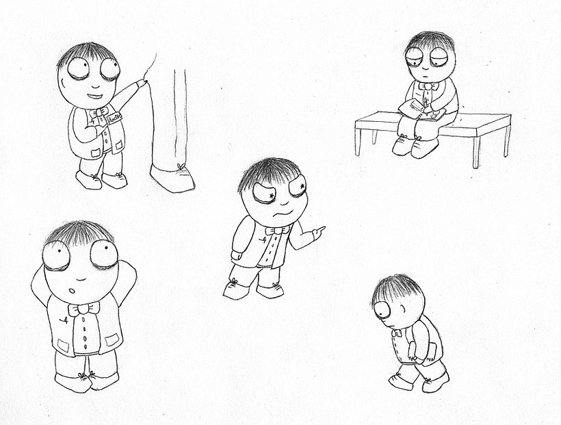 Gris. Ilustración infantil 6