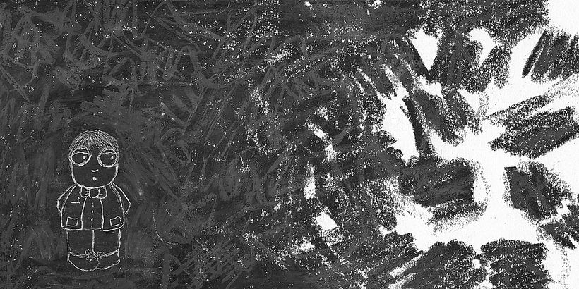 Gris. Ilustración infantil 10