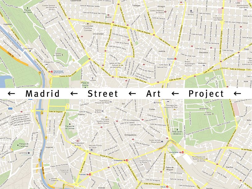 Madrid Street Art Project - Design