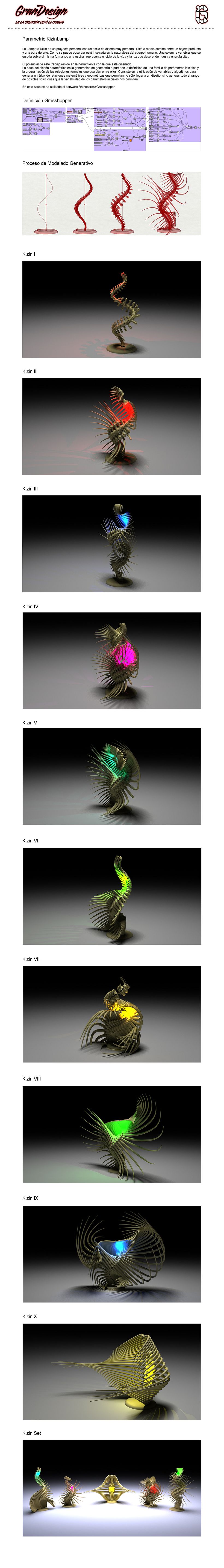 Parametric KizinLamp 1