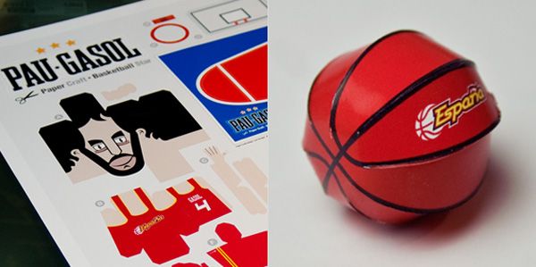 Pau Gasol - Paper Basketball Star 4