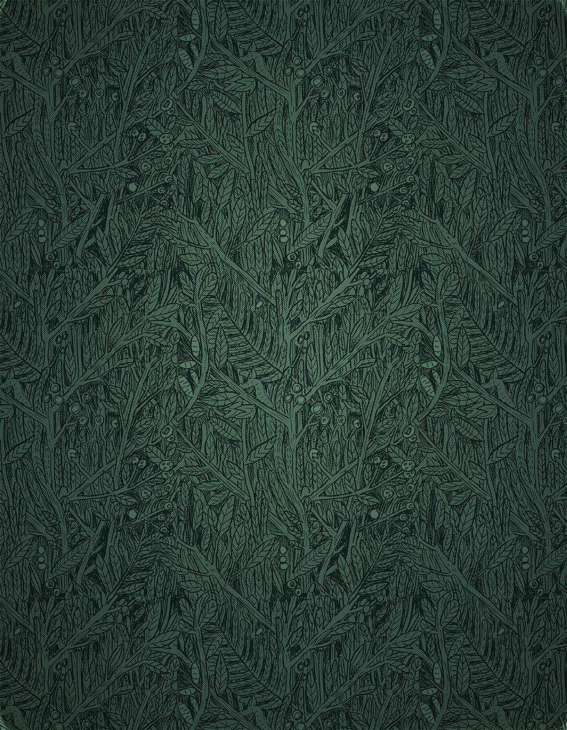 Patrón vegetal - Diseño