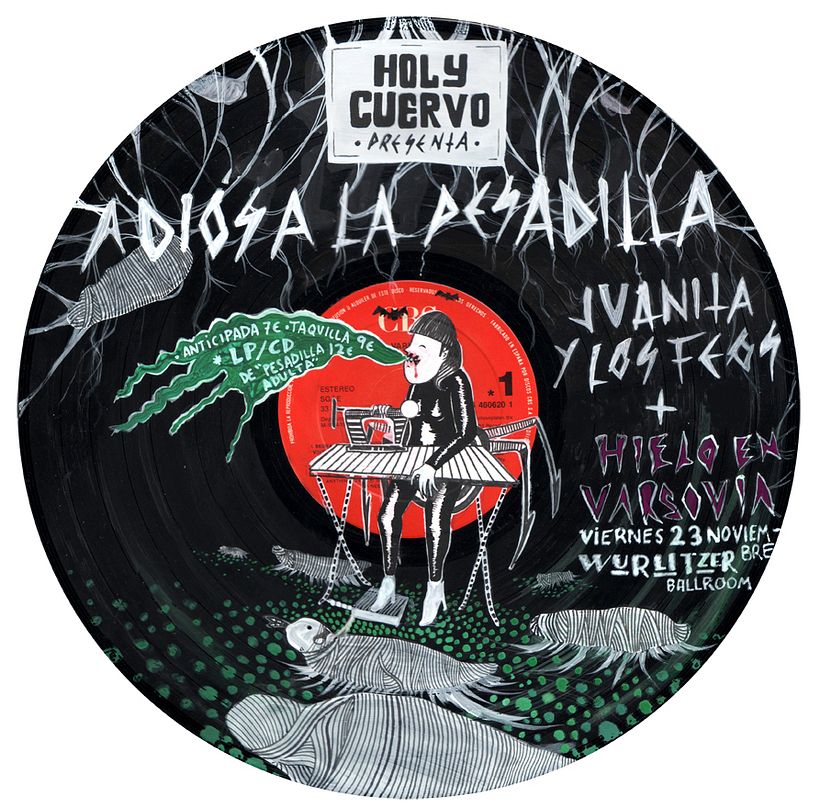 Carteles vinilo 12" 9