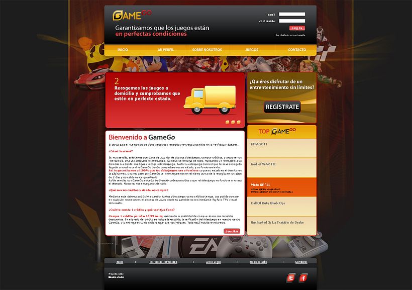 GameGo - Desain