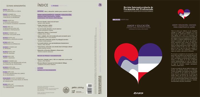 Revista Universitaria de Formación del Profesorado 4