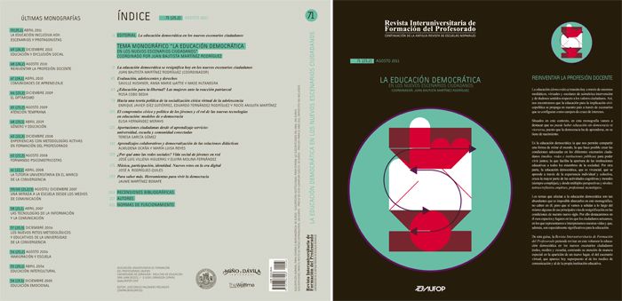 Revista Universitaria de Formación del Profesorado 7