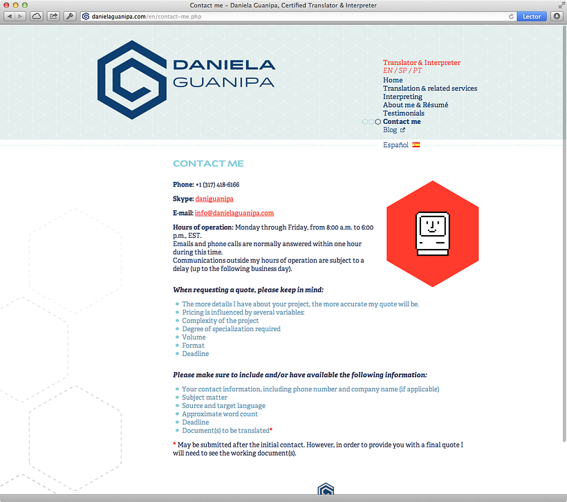 Daniela Guanipa, traductora 12