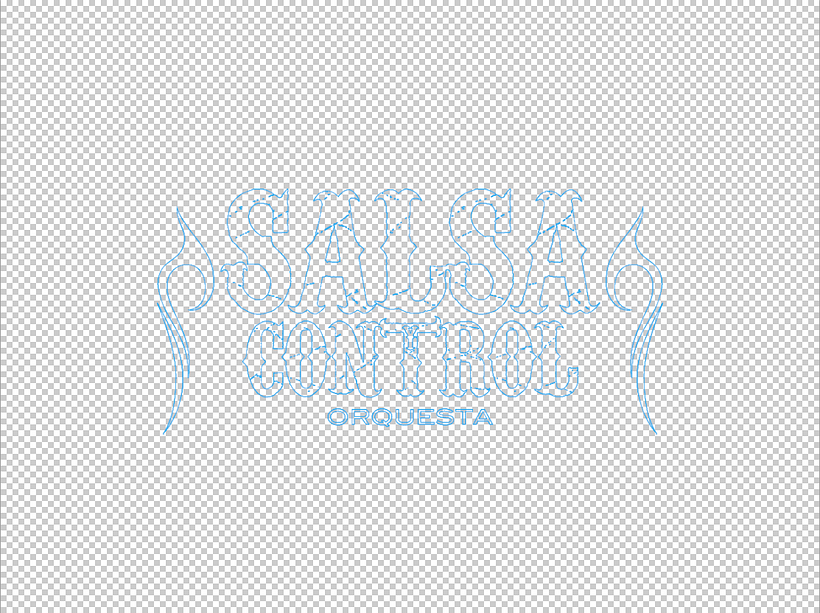 Logotype Salsa y Control orquesta 1