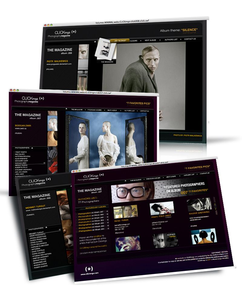 Web design, interface design 12