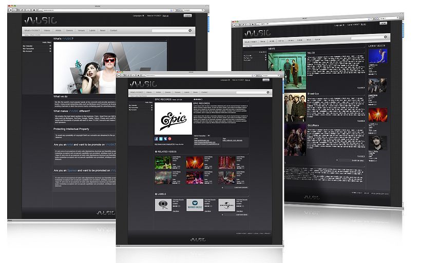 Web design, interface design 11