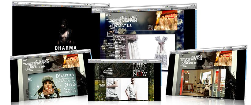 Web design, interface design 3