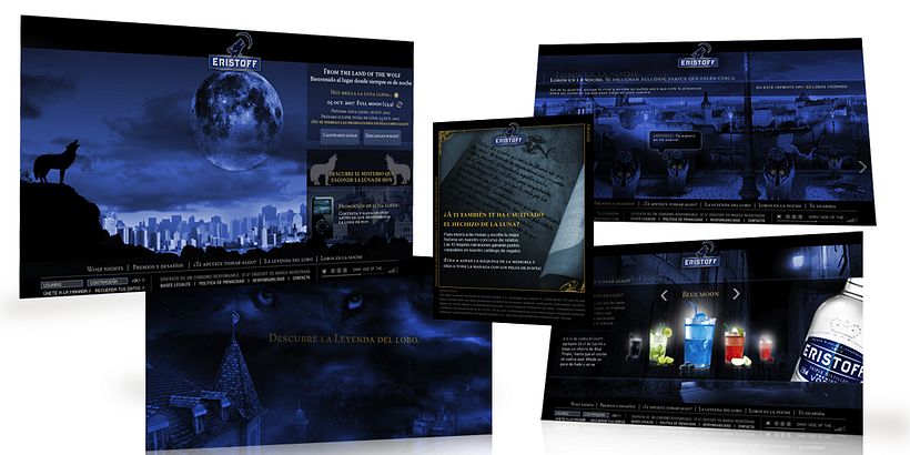 Web design, interface design 2