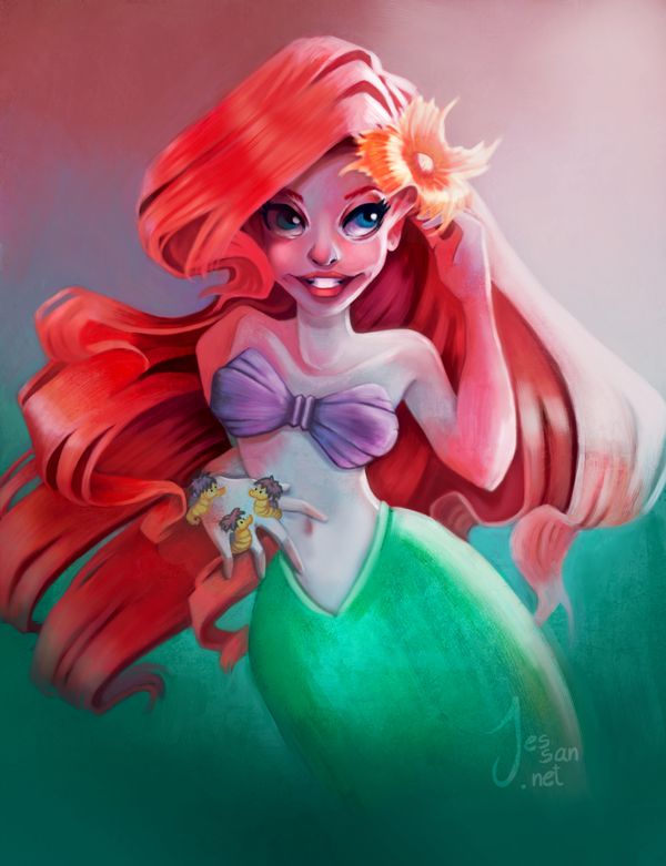 Princesas Disney Fan Art 1