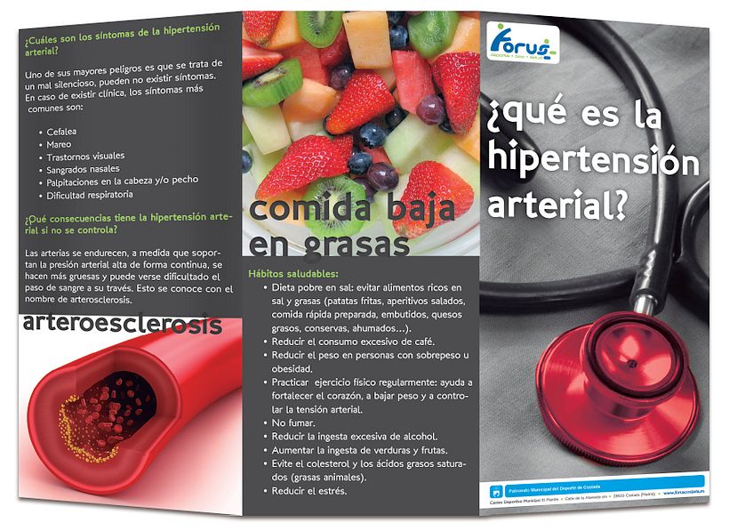 Folleto Hipertensión Arterial 1