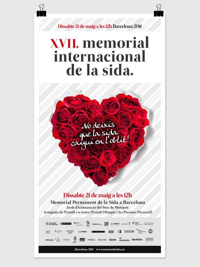 Memorial de la Sida - Design