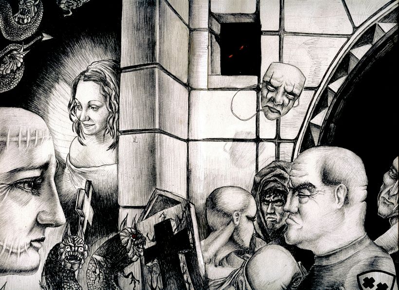 Ilustraciones a bolígrafo 1