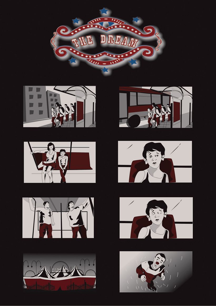 story board - Traditionele illustratie