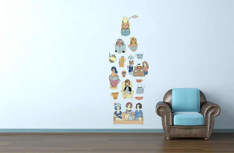 Mural y vinilo The Wallery 24