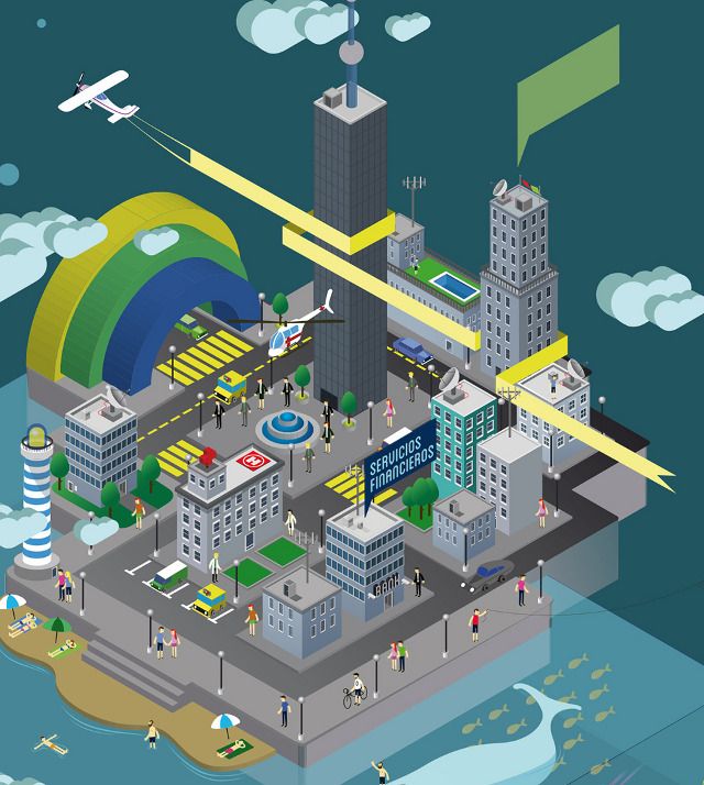 TELEFÓNICA INTERACTIVE - Ilustración tradicional