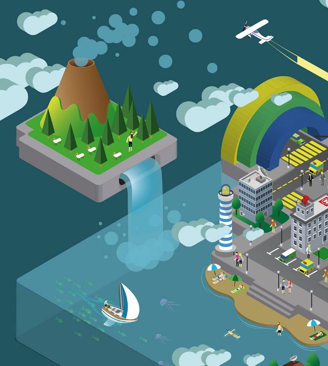 TELEFÓNICA INTERACTIVE - Ilustración tradicional