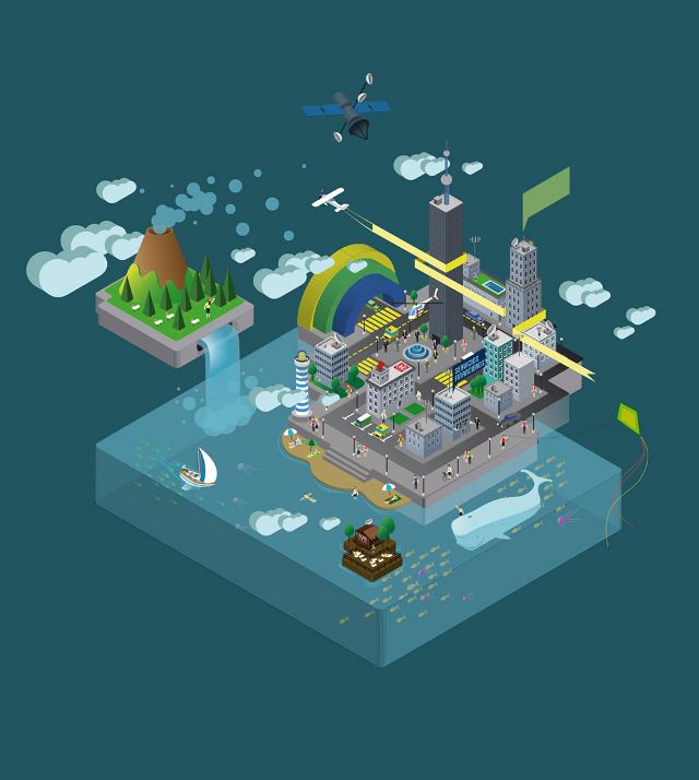 TELEFÓNICA INTERACTIVE - Ilustración tradicional