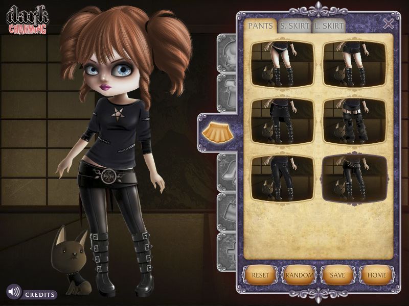 Dark Charming DressUp doll game 4