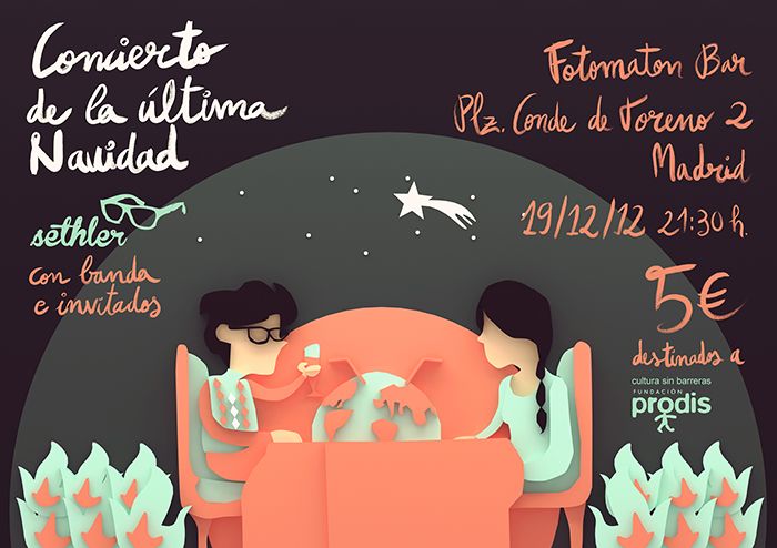 Cartel Concierto Sethler 1