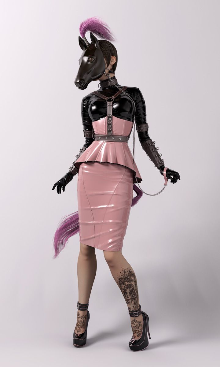 Plastic Series:Pink Amazon - Design