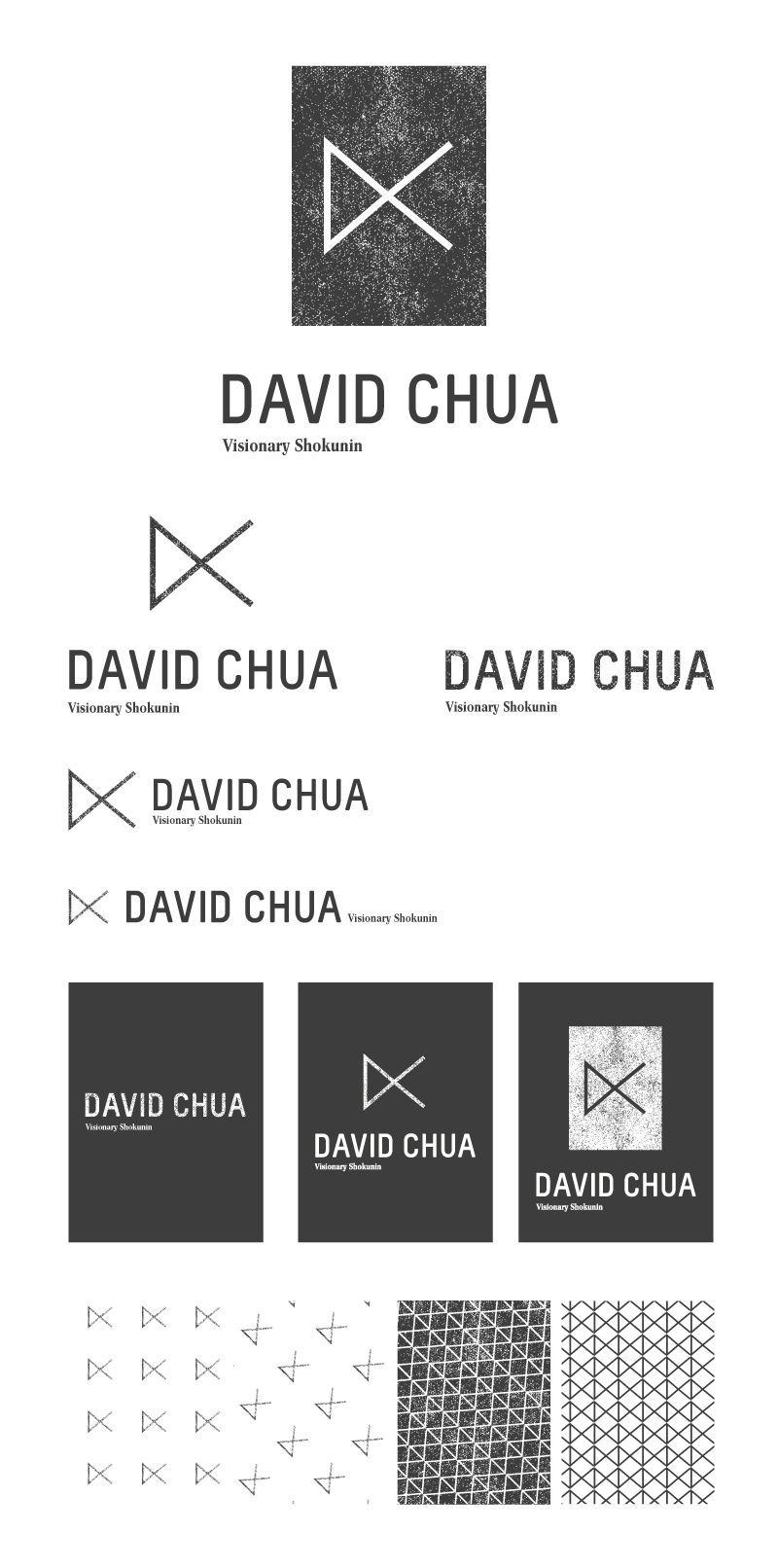 Propuesta de logo // David Chua – Visionary Shokunin - Ontwerp