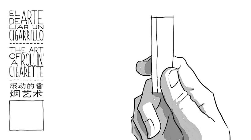 Animación _ The art of rollin' a cigarette  4