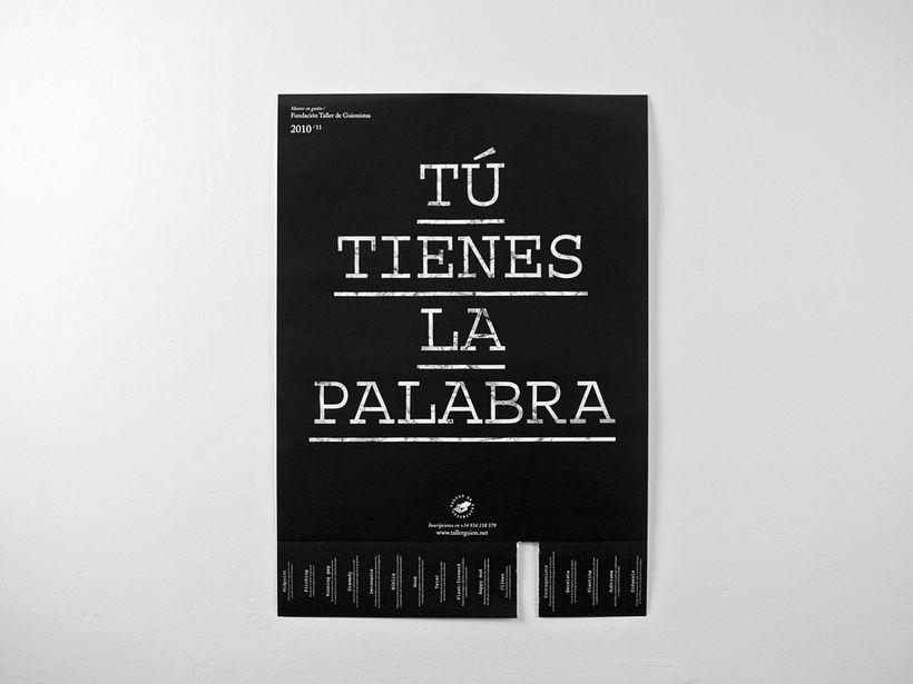 Tú tienes la palabra - Diseño