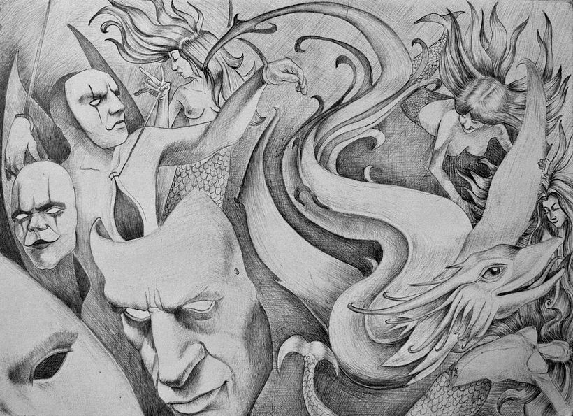 Ilustraciones a bolígrafo 9
