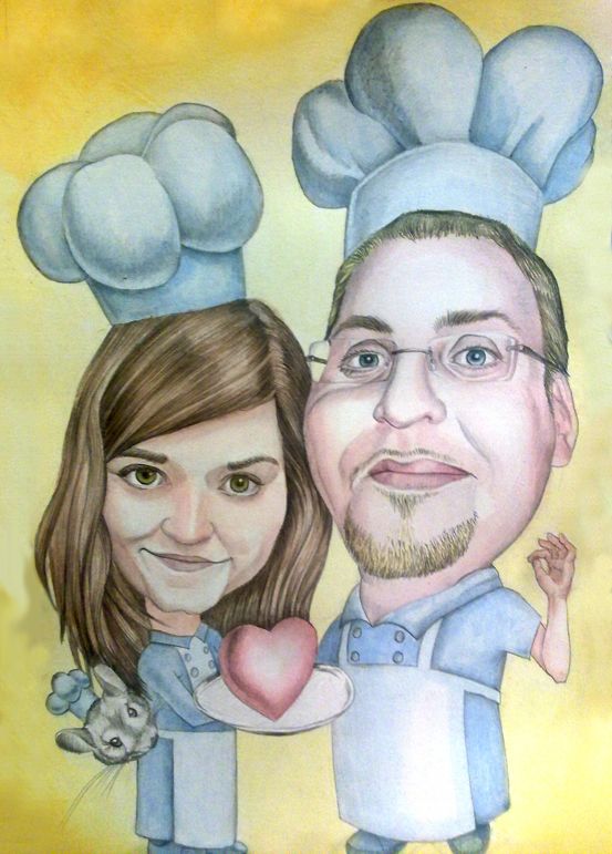 Retratos y caricaturas 4