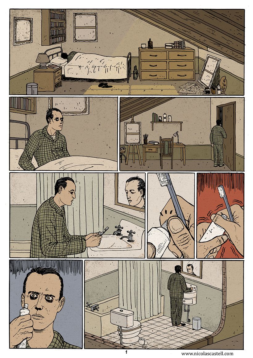Cómic corto "No puedo" 2