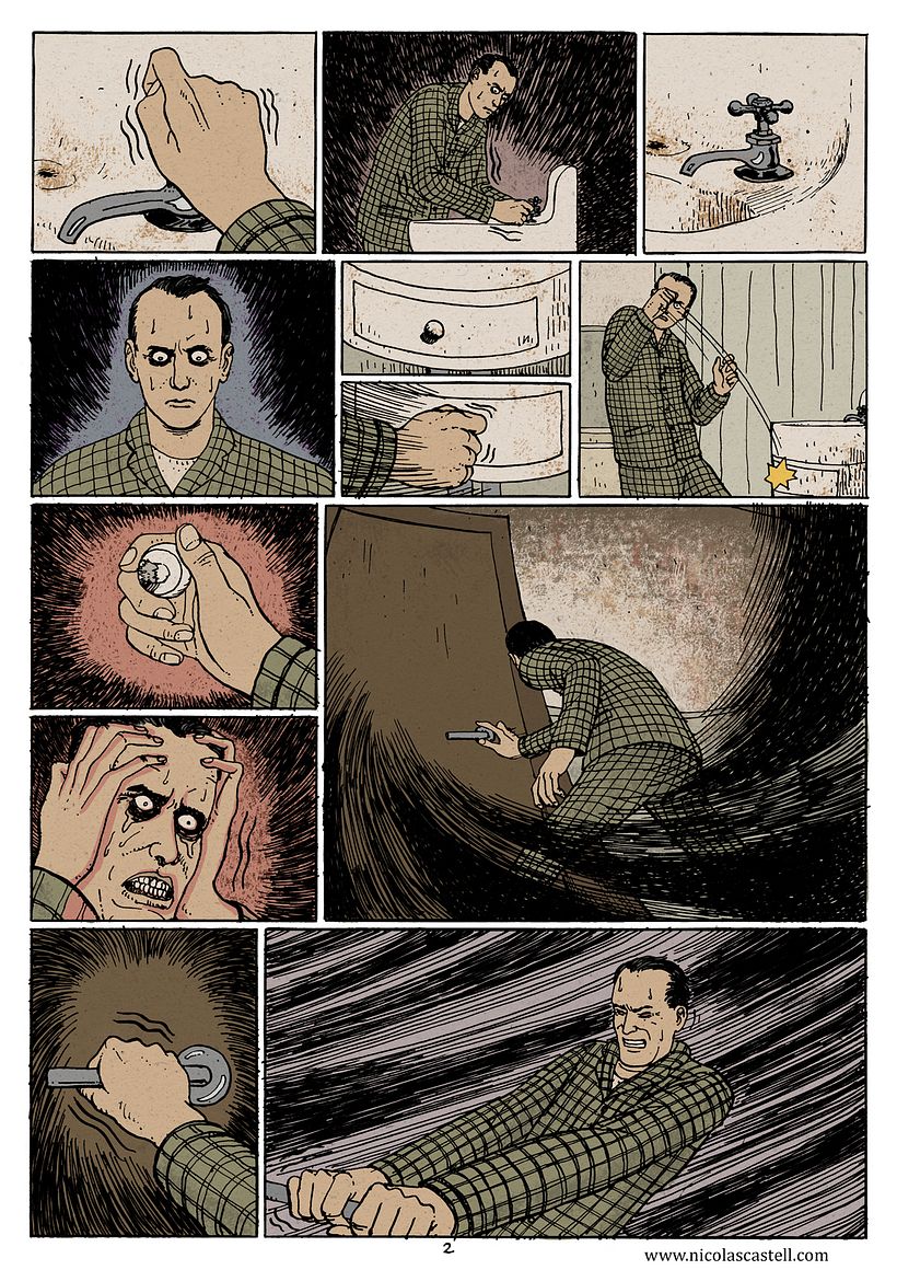 Cómic corto "No puedo" 3