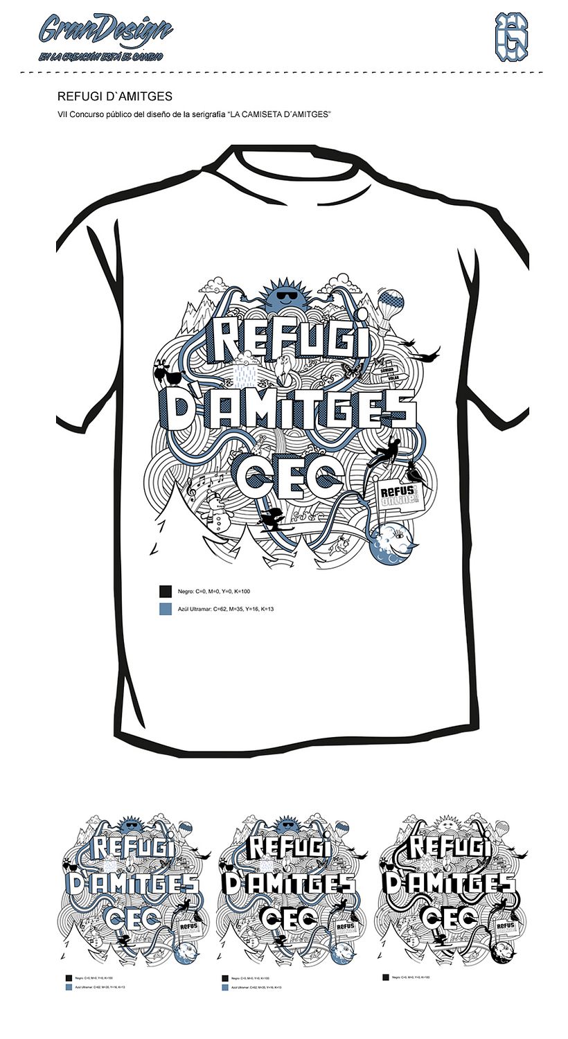 REFUGI D´AMITGES (Diseño Gráfico) 1