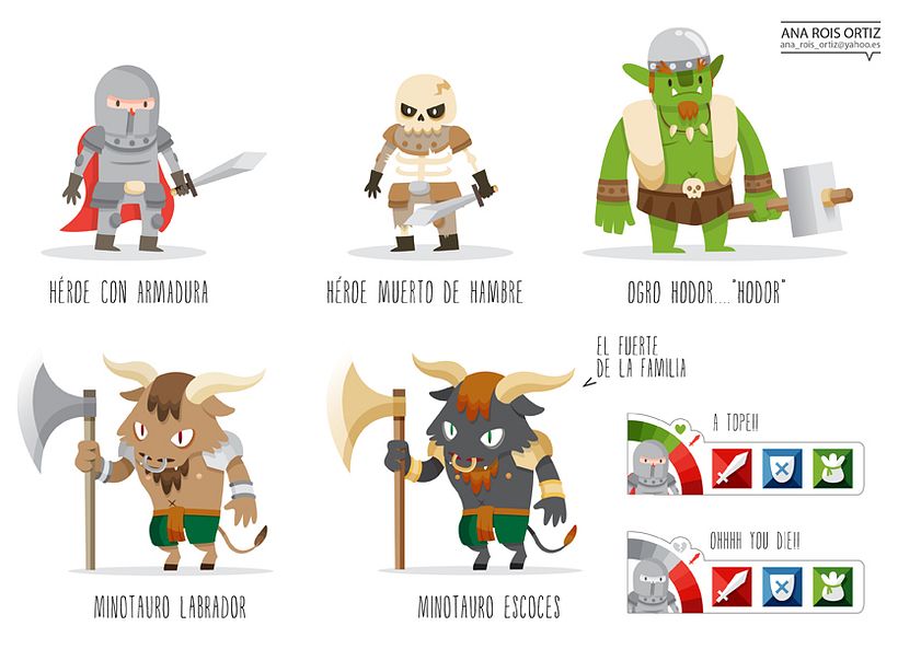 Personajes para videojuego 8