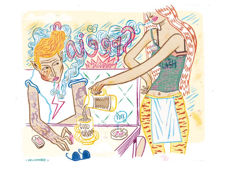 HUMO (Libro ilustrado) Del Hambre dibuja y 16 autores escriben. Publicación: MARZO 2014 10