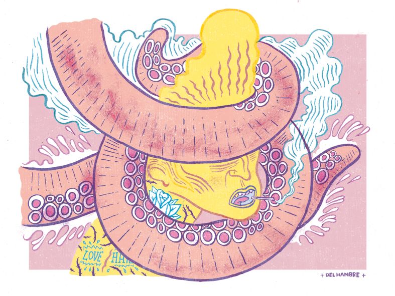 HUMO (Libro ilustrado) Del Hambre dibuja y 16 autores escriben. Publicación: MARZO 2014 6