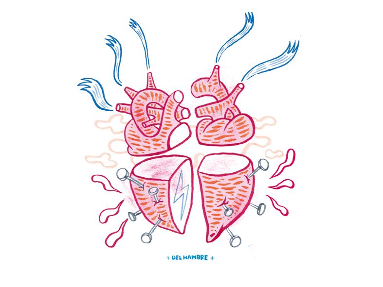 HUMO (Libro ilustrado) Del Hambre dibuja y 16 autores escriben. Publicación: MARZO 2014 19
