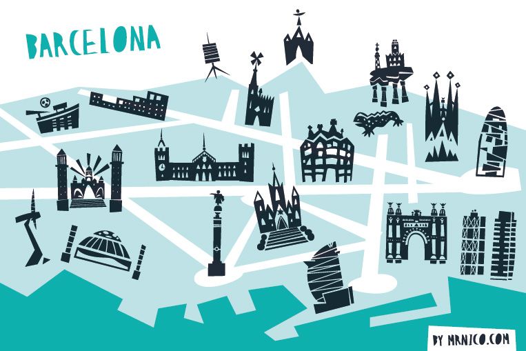 BARCELONA MAP 3