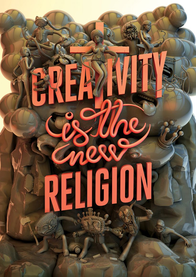 Creativity is the new religion 1